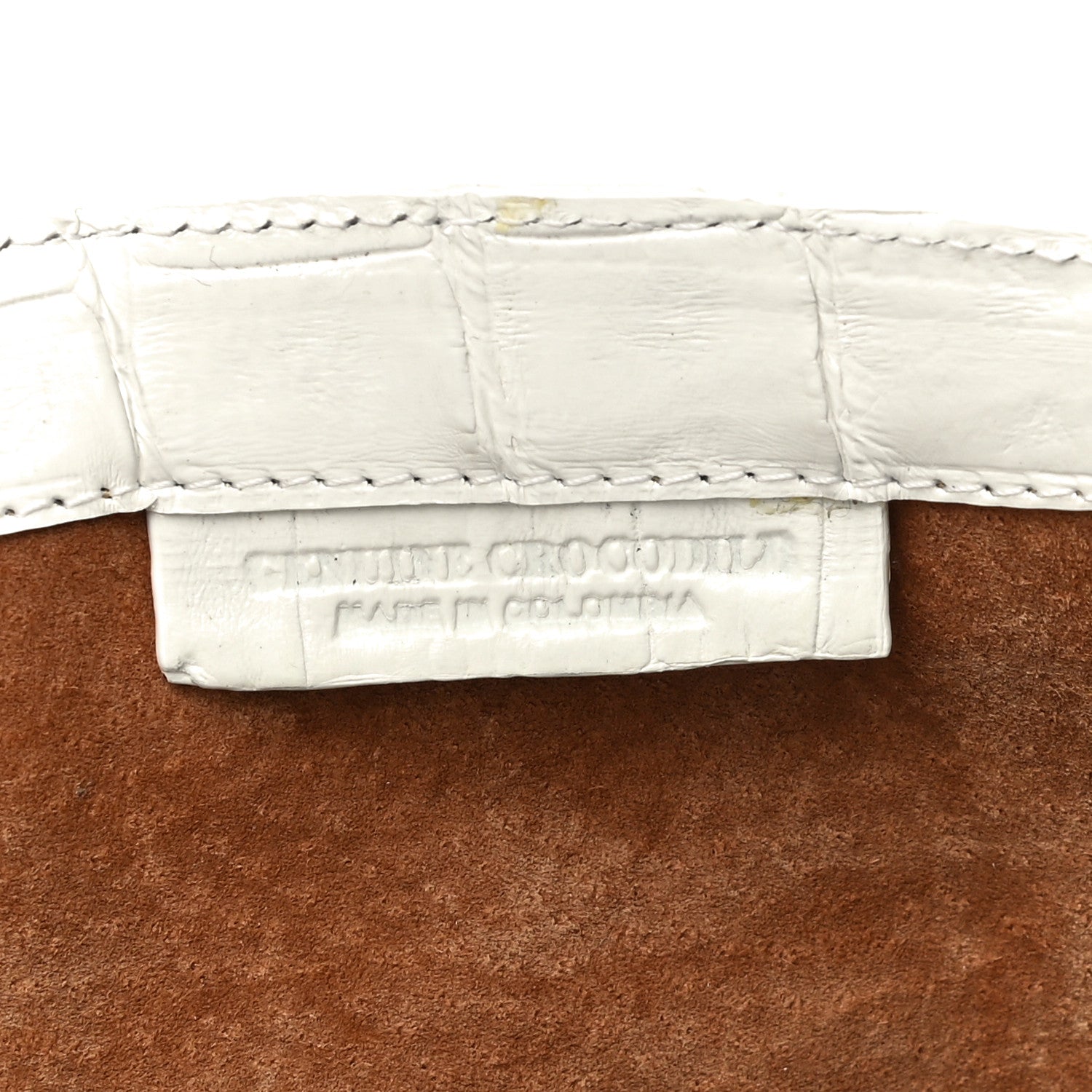 Nancy Gonzalez Crocodile Clutch White 18 of 18