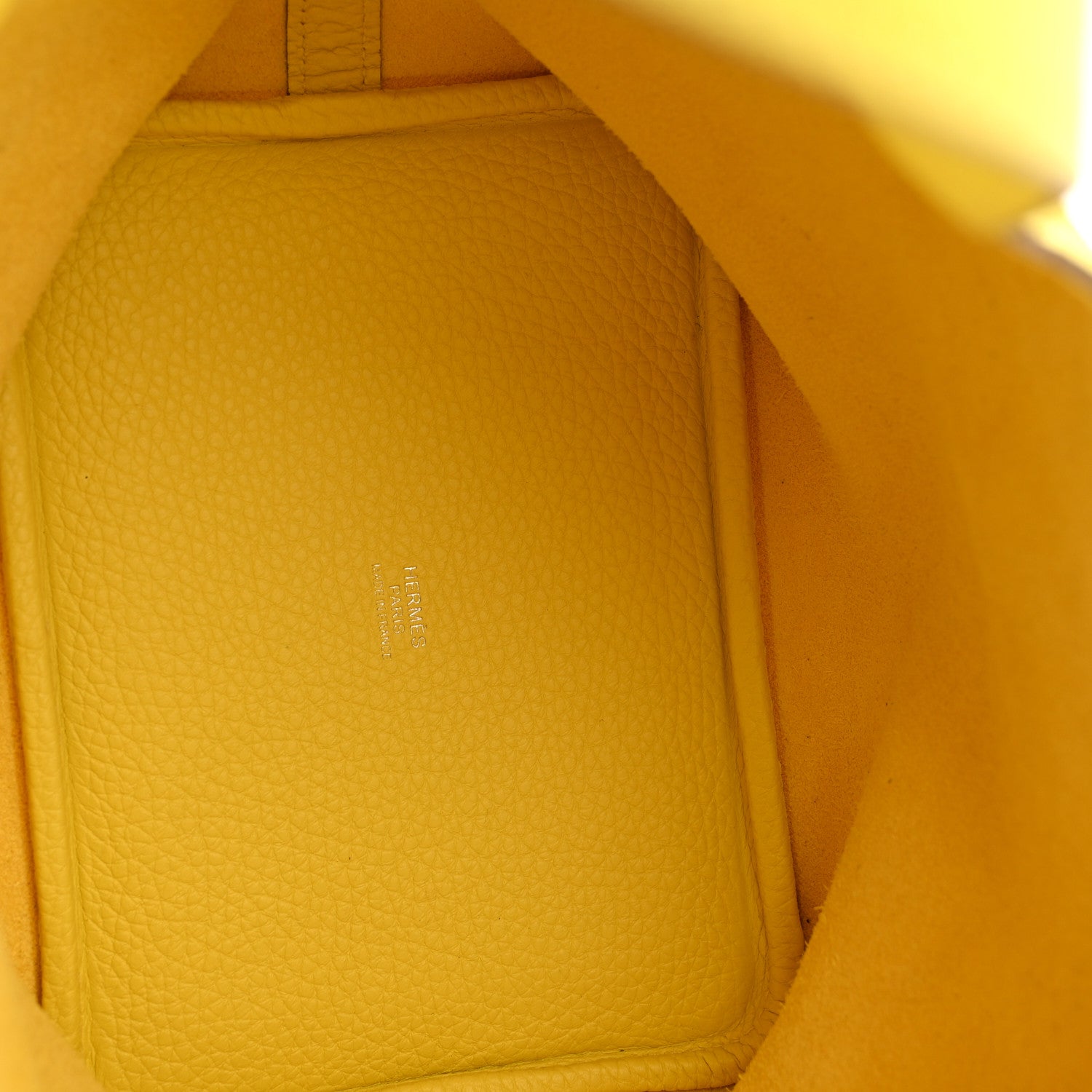 Hermes Taurillon Clemence Picotin Lock 18 PM Lime 5 of 15