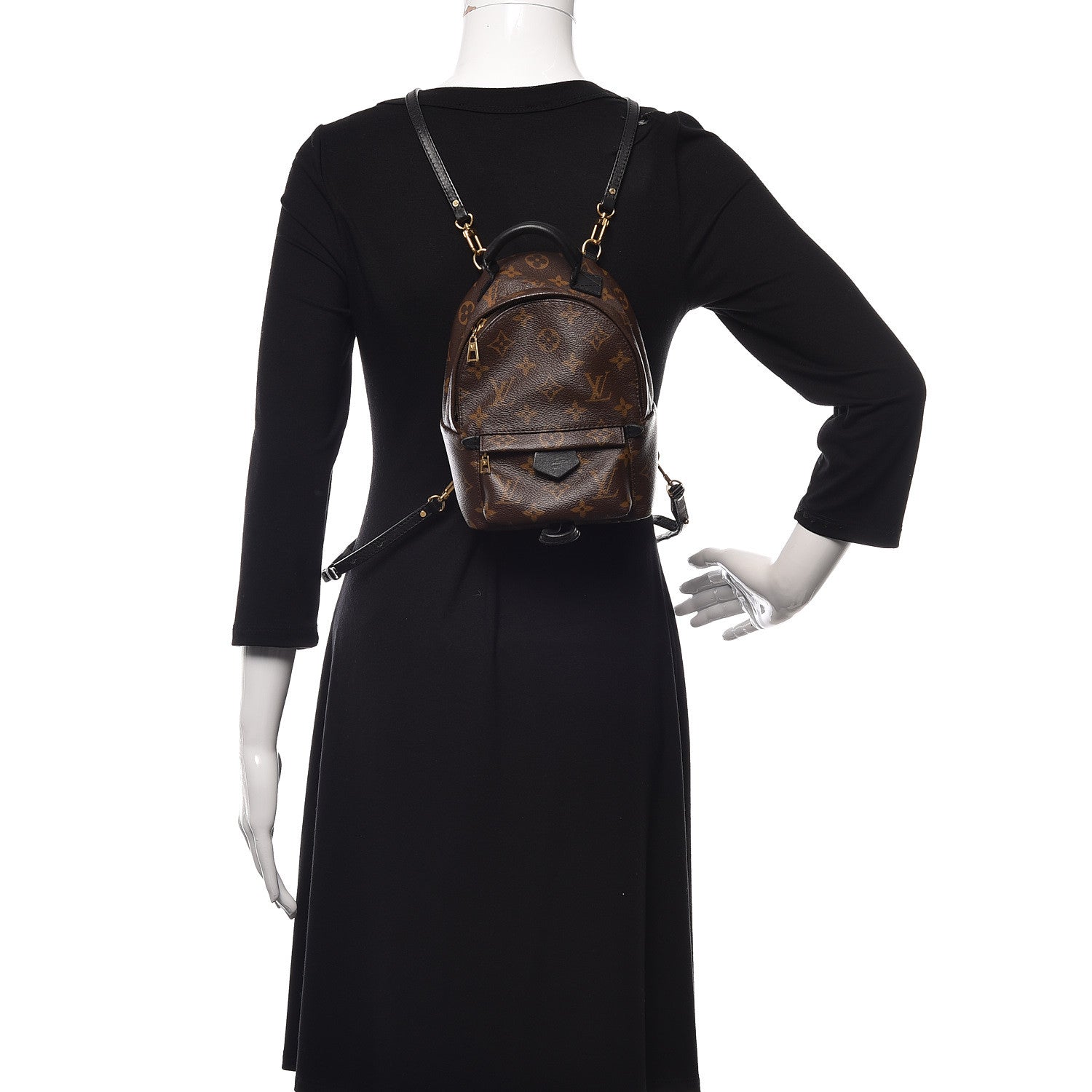 Louis Vuitton Monogram Palm Springs Backpack Mini 3 of 10