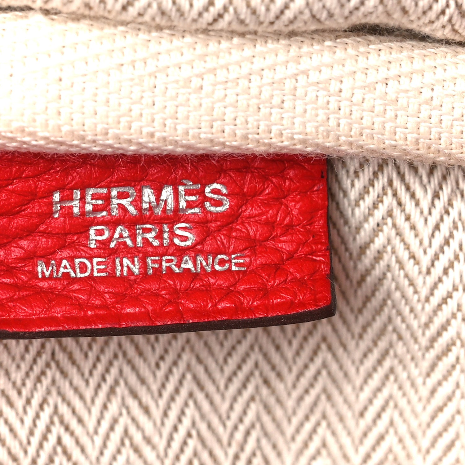 Hermes Taurillon Clemence Victoria II 35 Rouge Garance 7 of 13