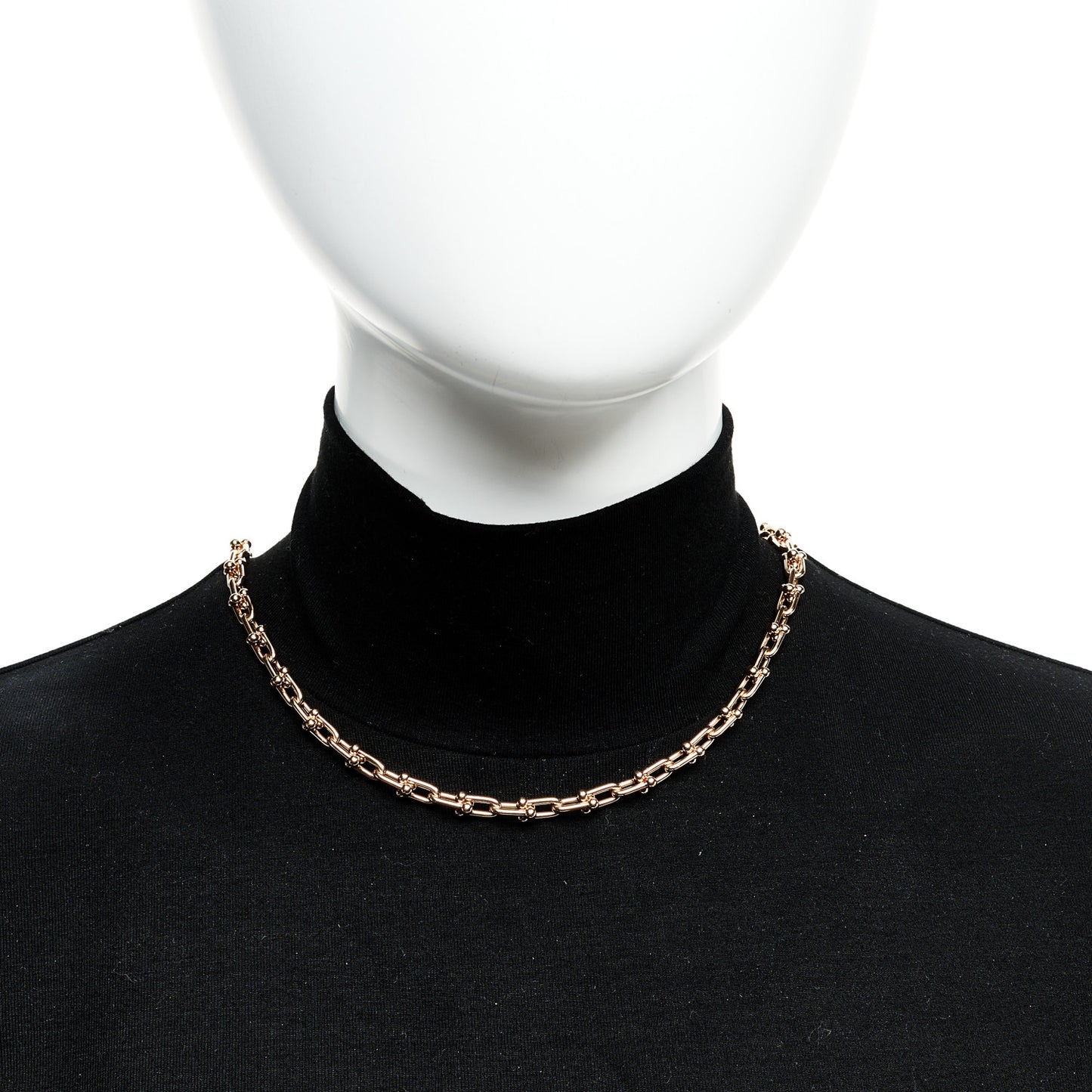 18K Rose Gold Small HardWear Link Necklace