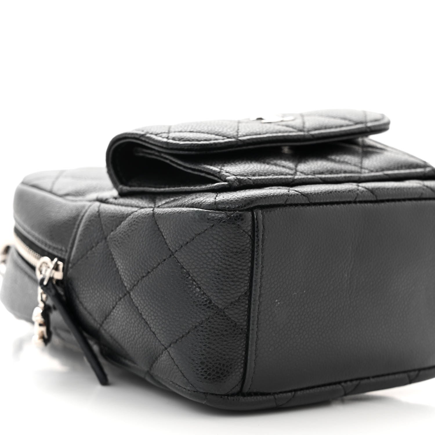 Chanel Caviar Quilted CC Mini Classic Backpack Black 9 of 11