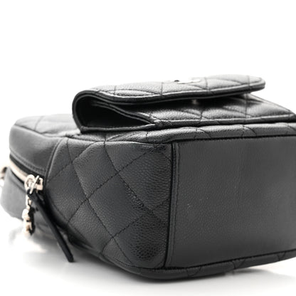 Chanel Caviar Quilted CC Mini Classic Backpack Black 9 of 11