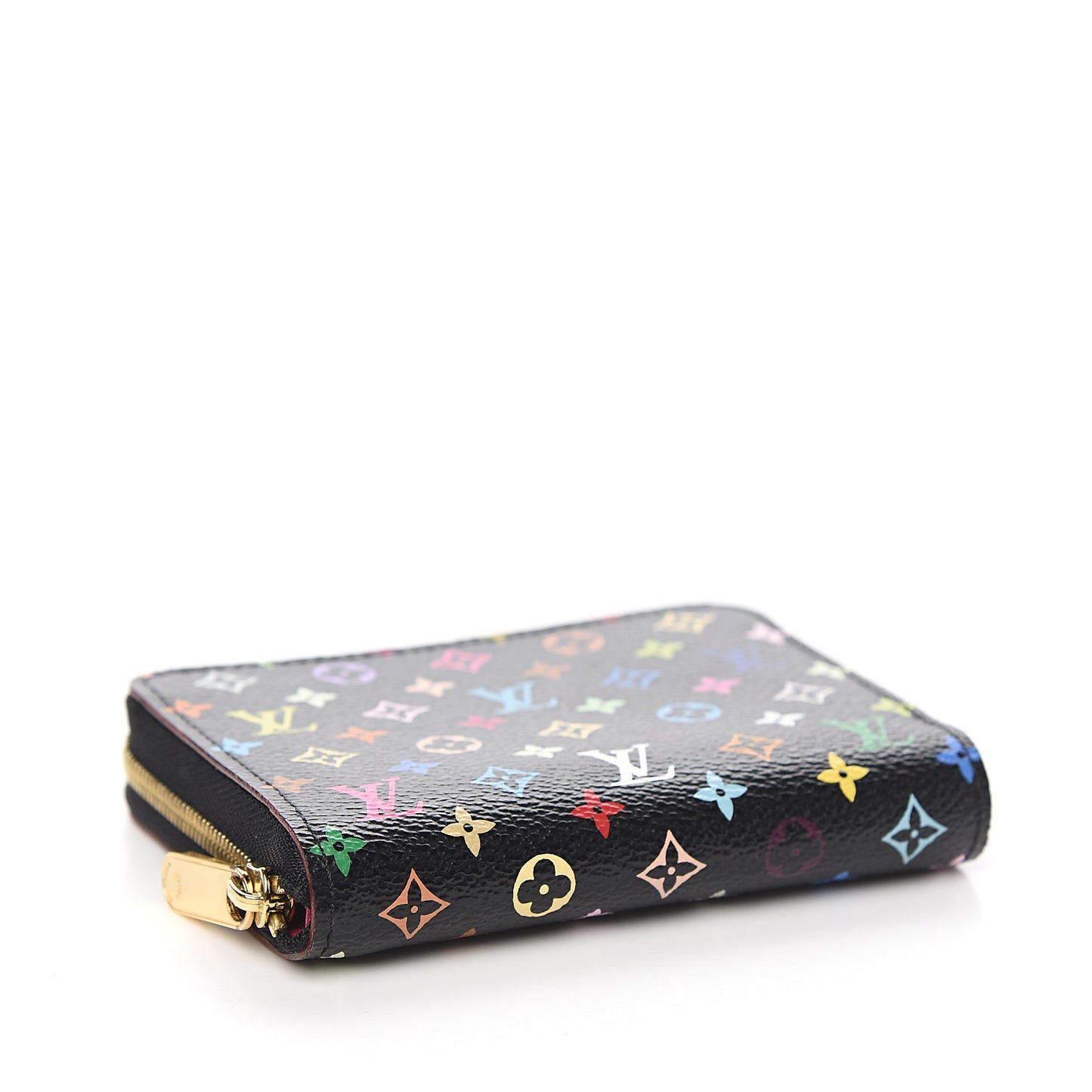 Monogram Multicolor Zippy Coin Purse Black Grenade