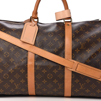 Louis Vuitton Monogram Keepall Bandouliere 50 14 of 14
