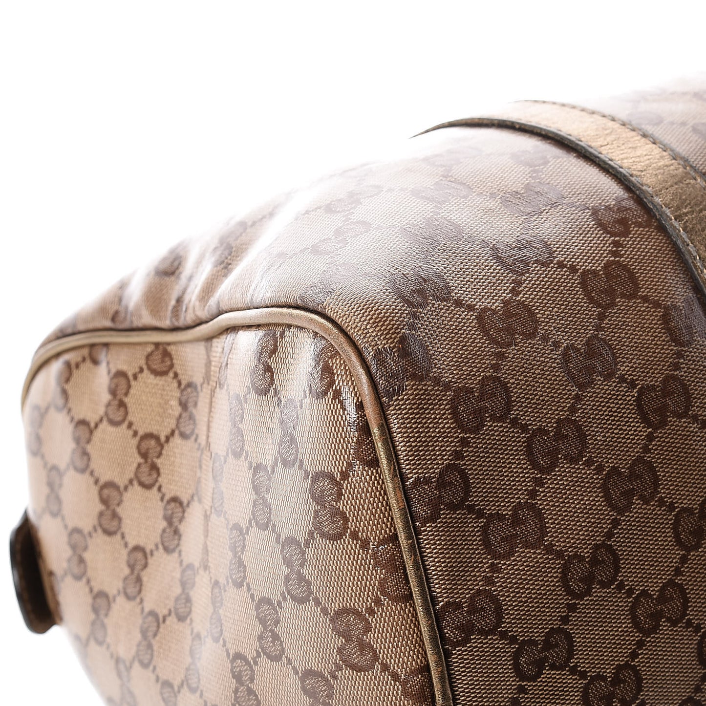 Crystal Monogram Medium Joy Boston Gold