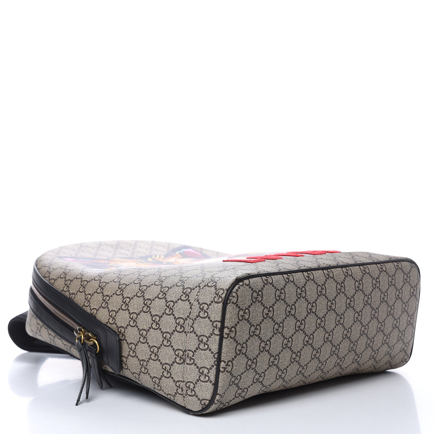 GG Supreme Monogram Angry Cat Dome Backpack