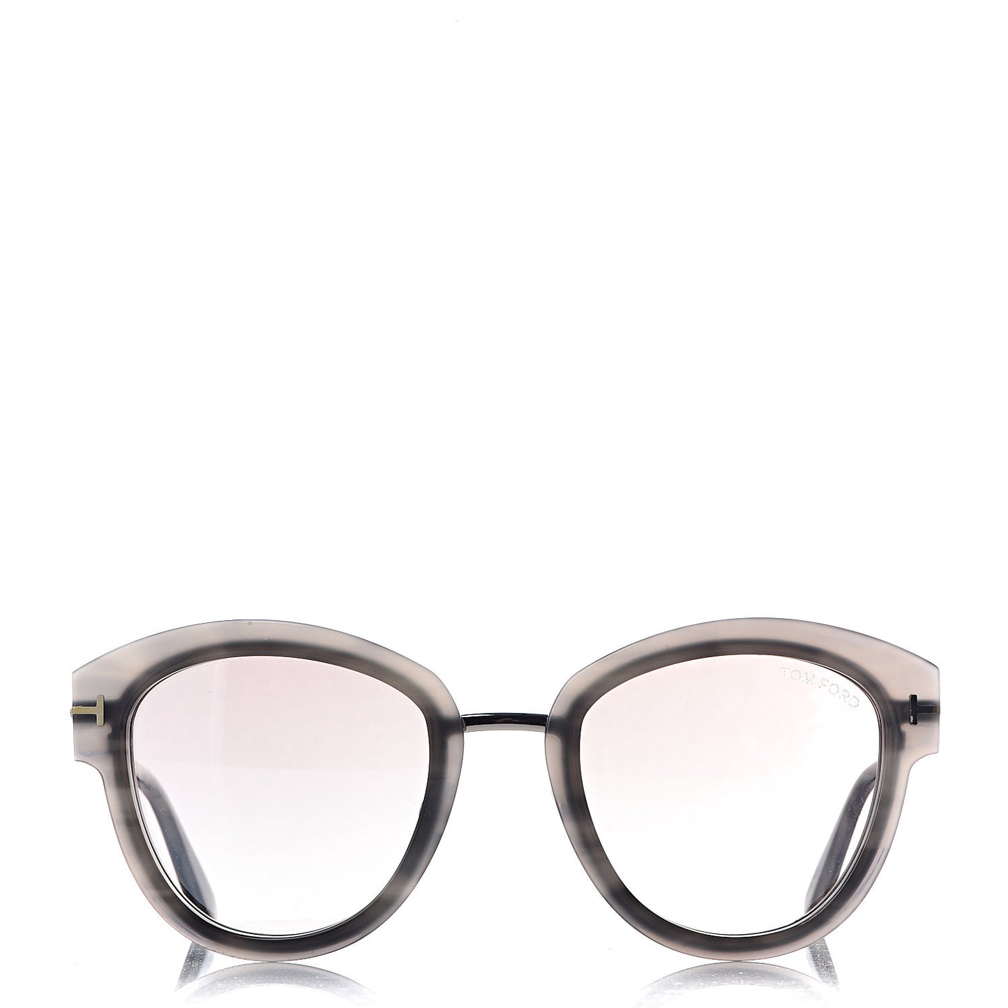 Mia Soft Rounded Sunglasses TF574 Havana