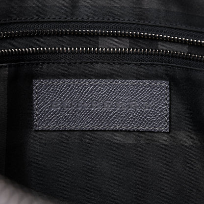 Burberry Grainy Calfskin Newberg Briefcase Grey 7 of 8