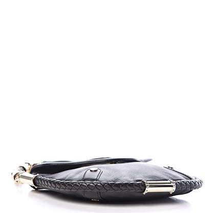 Gucci Calfskin Small Britt Tassel Shoulder Bag Black 4 of 9
