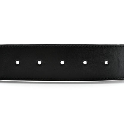 Gucci Nylon Calfskin Double G Web 40mm Belt 95 38 Blue Red Black 3 of 7