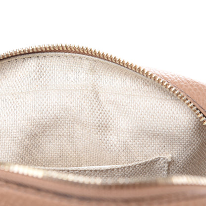Gucci Pebbled Calfskin Small Soho Disco Bag Rose Beige 16 of 16