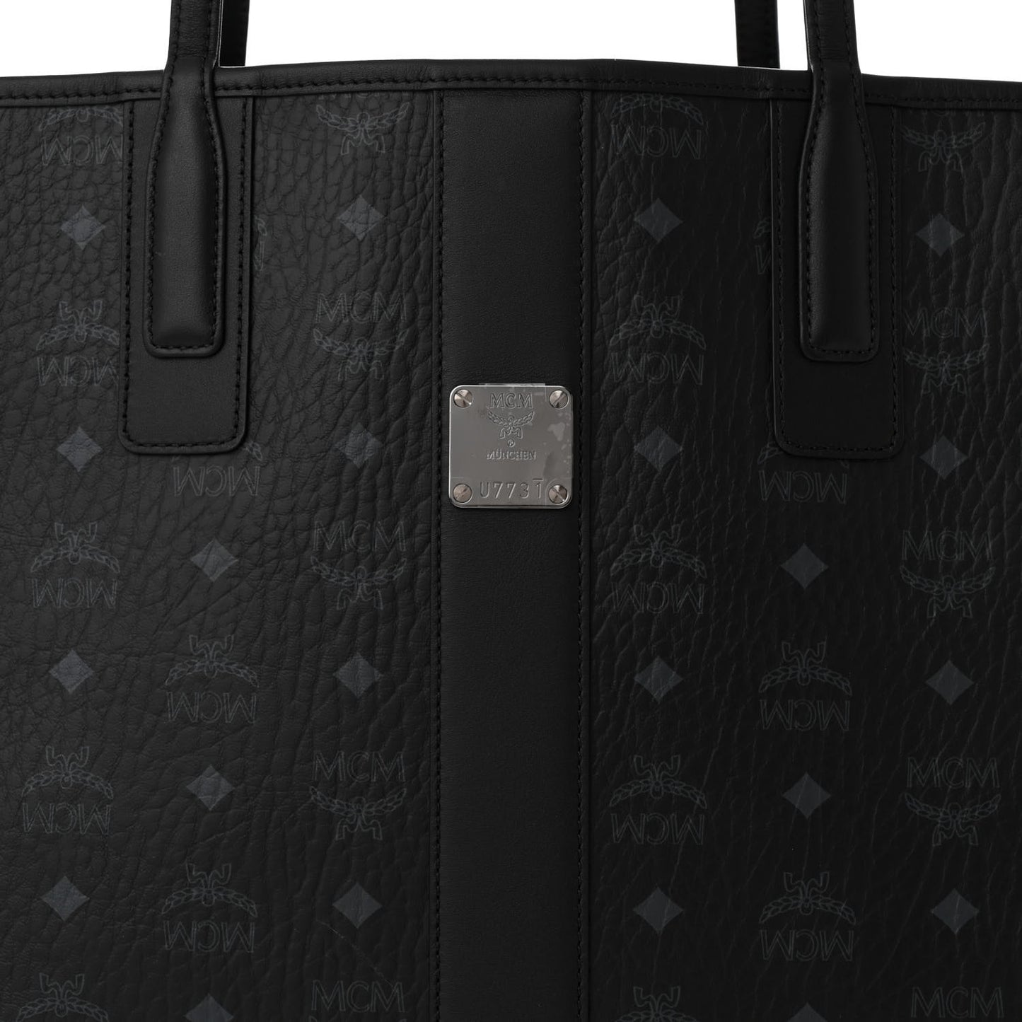 Visetos Large Liz Reversible Shopper Tote Black