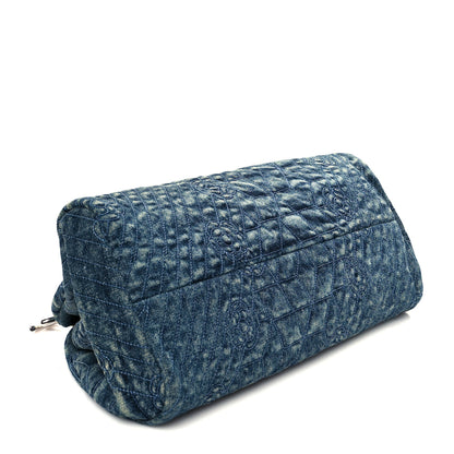 Chanel Denim Camellia Embroidered Just Mademoiselle 4 of 11