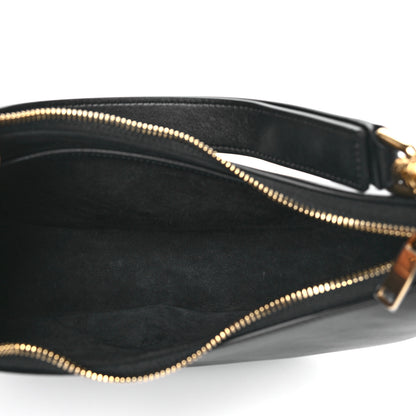 Celine Smooth Calfskin Medium Strap Ava Shoulder Bag Black 5 of 10