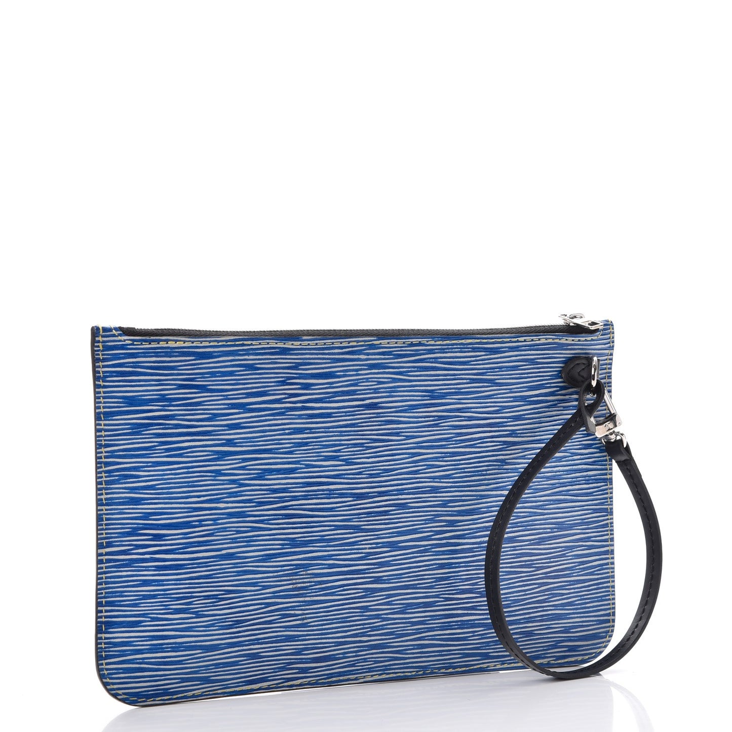 Epi Neverfull Pochette MM Denim Light