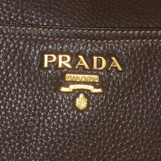 Vitello Daino Shoulder Bag Bruciato
