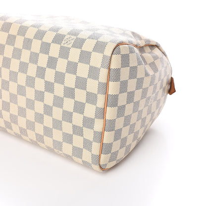 Louis Vuitton Damier Azur Speedy 30 9 of 12