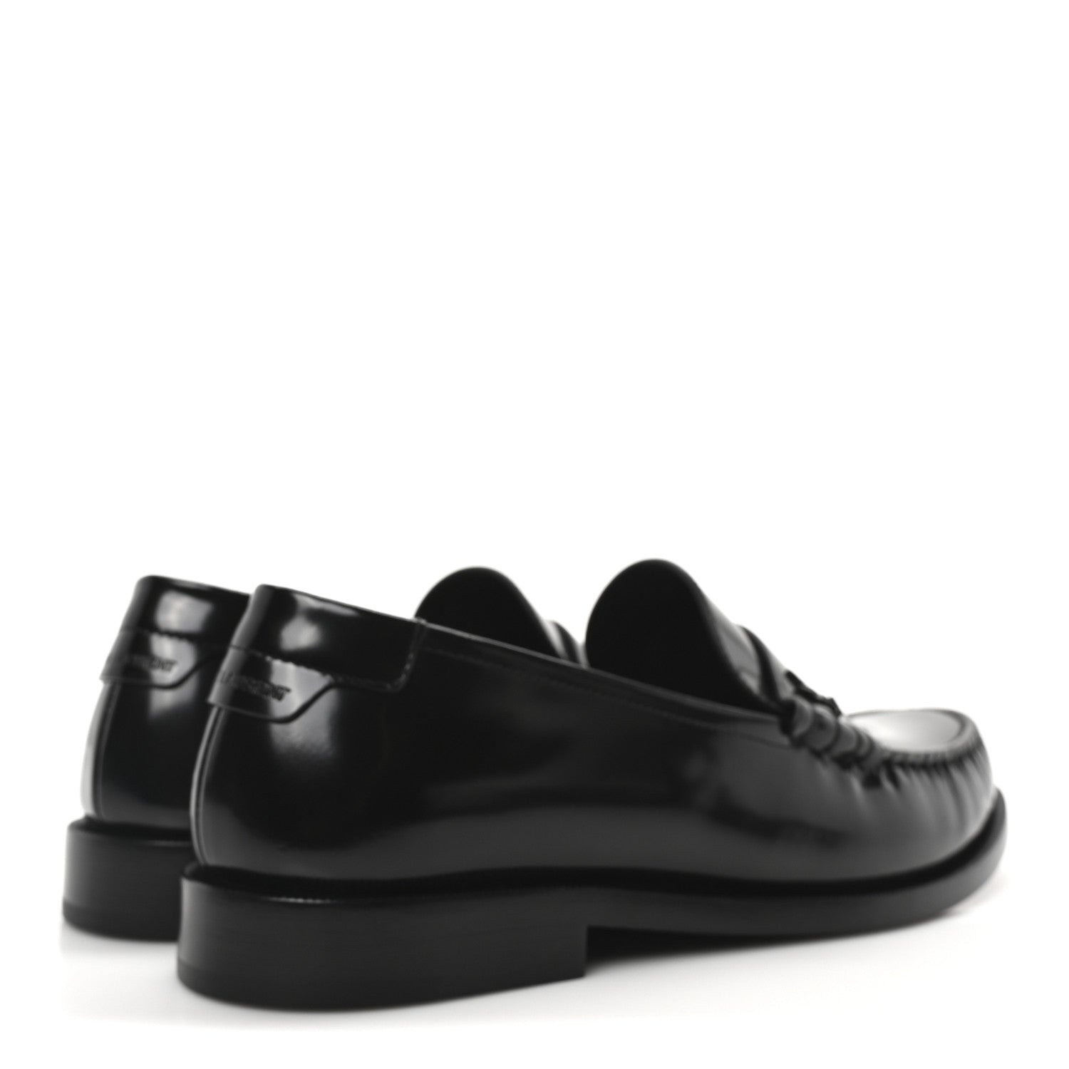 Saint Laurent Magnum Calfskin Le Loafer 15 Moccasin  40 Black 5 of 8
