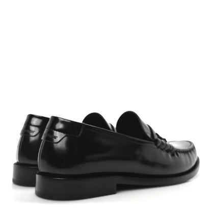 Saint Laurent Magnum Calfskin Le Loafer 15 Moccasin  40 Black 5 of 8