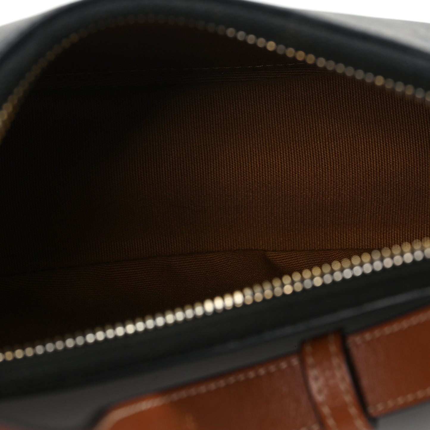 Triomphe Canvas Calfskin Ava Shoulder Bag Tan