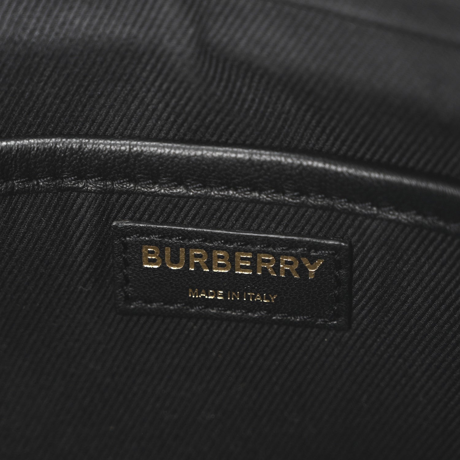 Burberry Lambskin Quilted Camera Bag Black 6 of 9