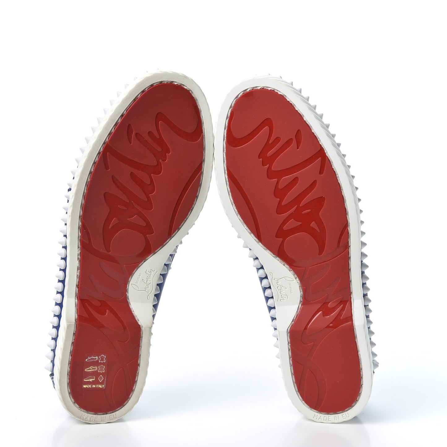 Calfskin Yacht Spikes Loafers 37 Blue