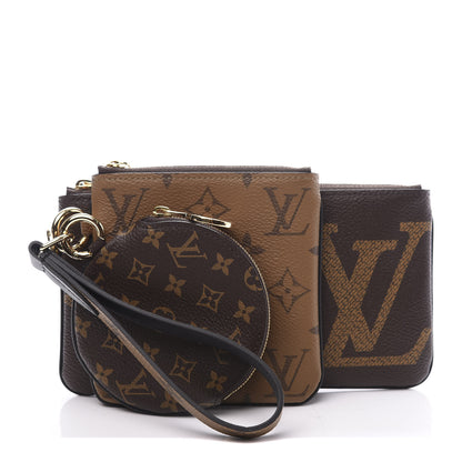 Louis Vuitton Reverse Monogram Giant Trio Pouch 1 of 9