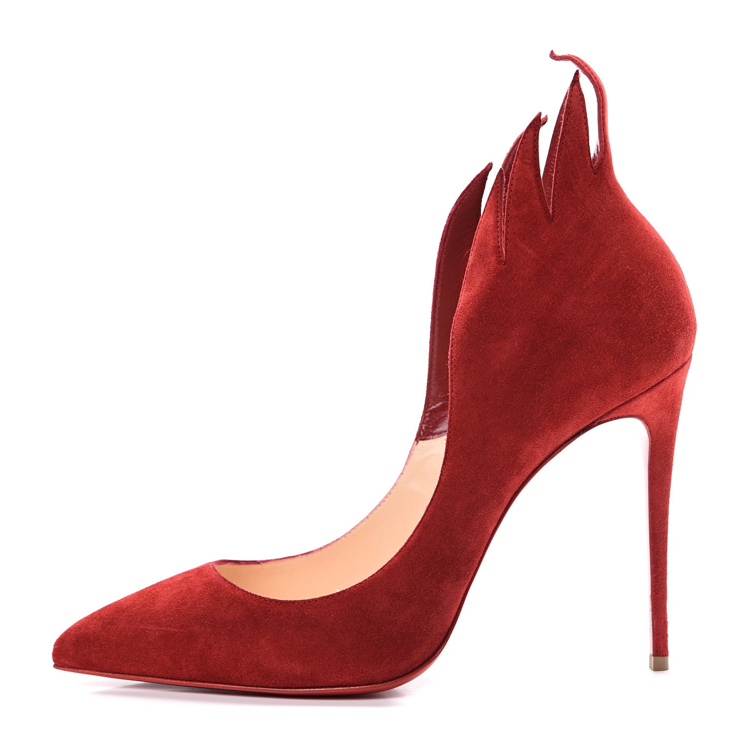 Suede Victorina 100 Pumps 39 Carmin