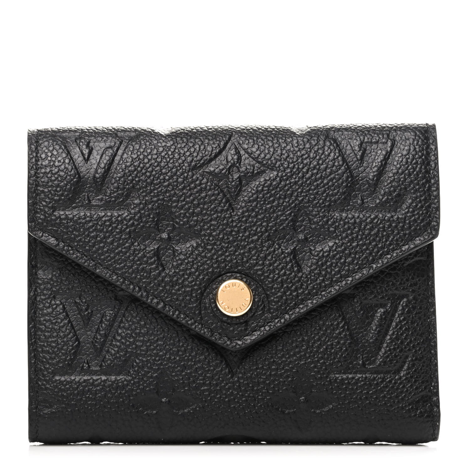 Louis Vuitton Empreinte Victorine Wallet Black 1 of 6