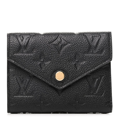 Louis Vuitton Empreinte Victorine Wallet Black 1 of 6