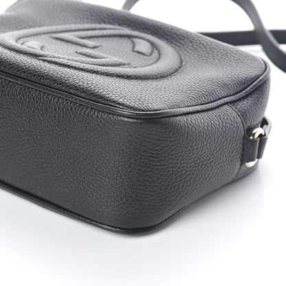 Gucci Pebbled Calfskin Small Soho Disco Bag Black 9 of 10