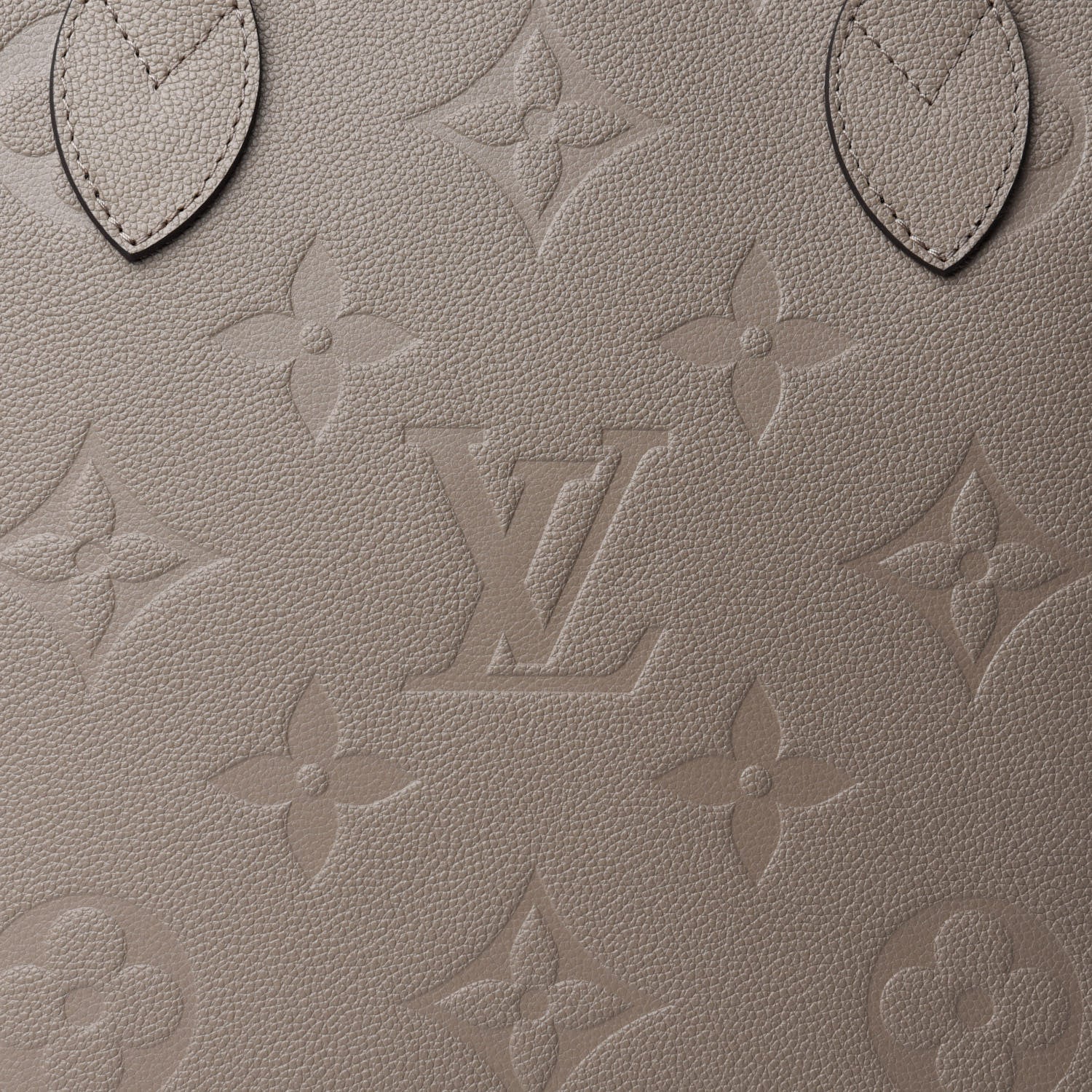 Louis Vuitton Empreinte Monogram Giant Neverfull MM Tourterelle 10 of 10