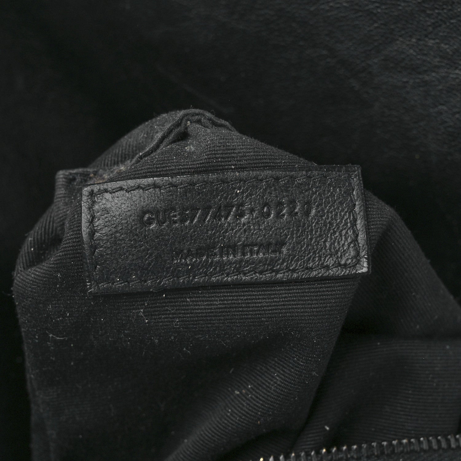 Saint Laurent Lambskin Quilted Monogram Monochrome Medium Loulou Puffer Chain Satchel Black 8 of 12