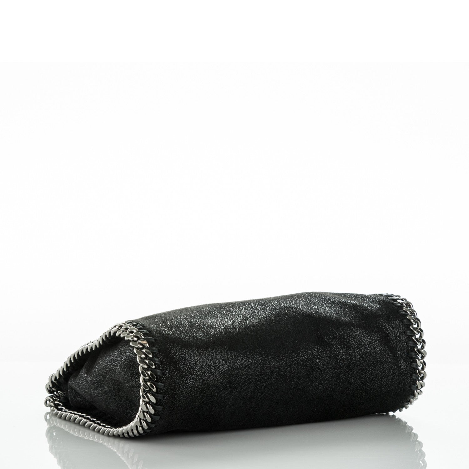 Stella McCartney Shaggy Deer Mini Falabella Tote Black 4 of 7
