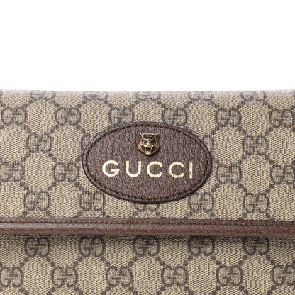 Gucci GG Supreme Monogram Neo Vintage Web Belt Bag Brown 11 of 11