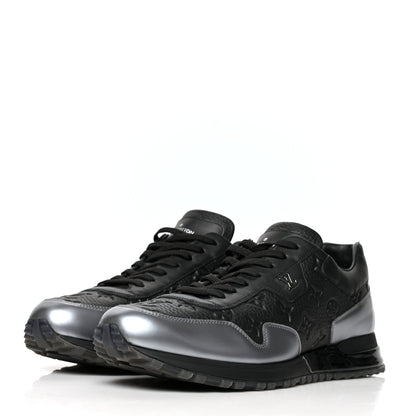 Louis Vuitton Metallic Empreinte Mens Run Away Sneakers 11 Charcoal 3 of 8