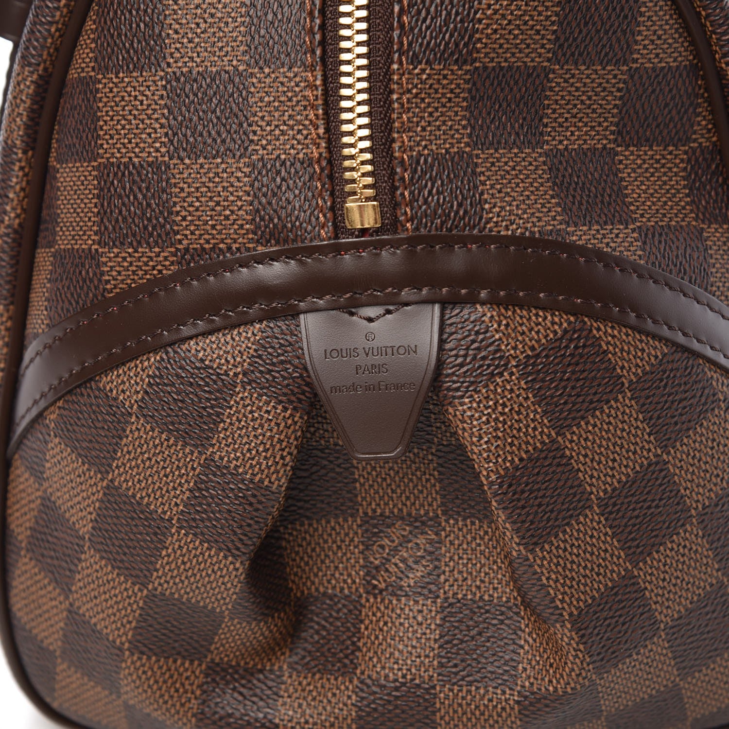 Louis Vuitton Damier Ebene Rivington GM 6 of 6
