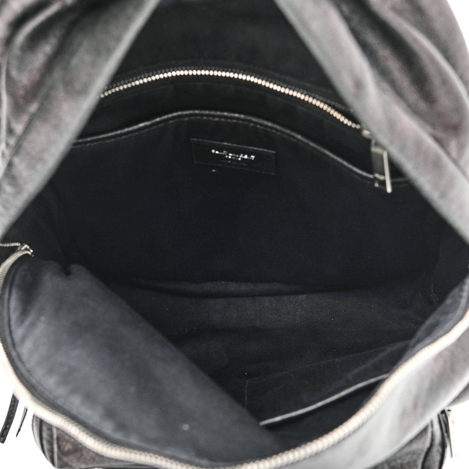 Saint Laurent Sheepskin City Backpack Black 5 of 13