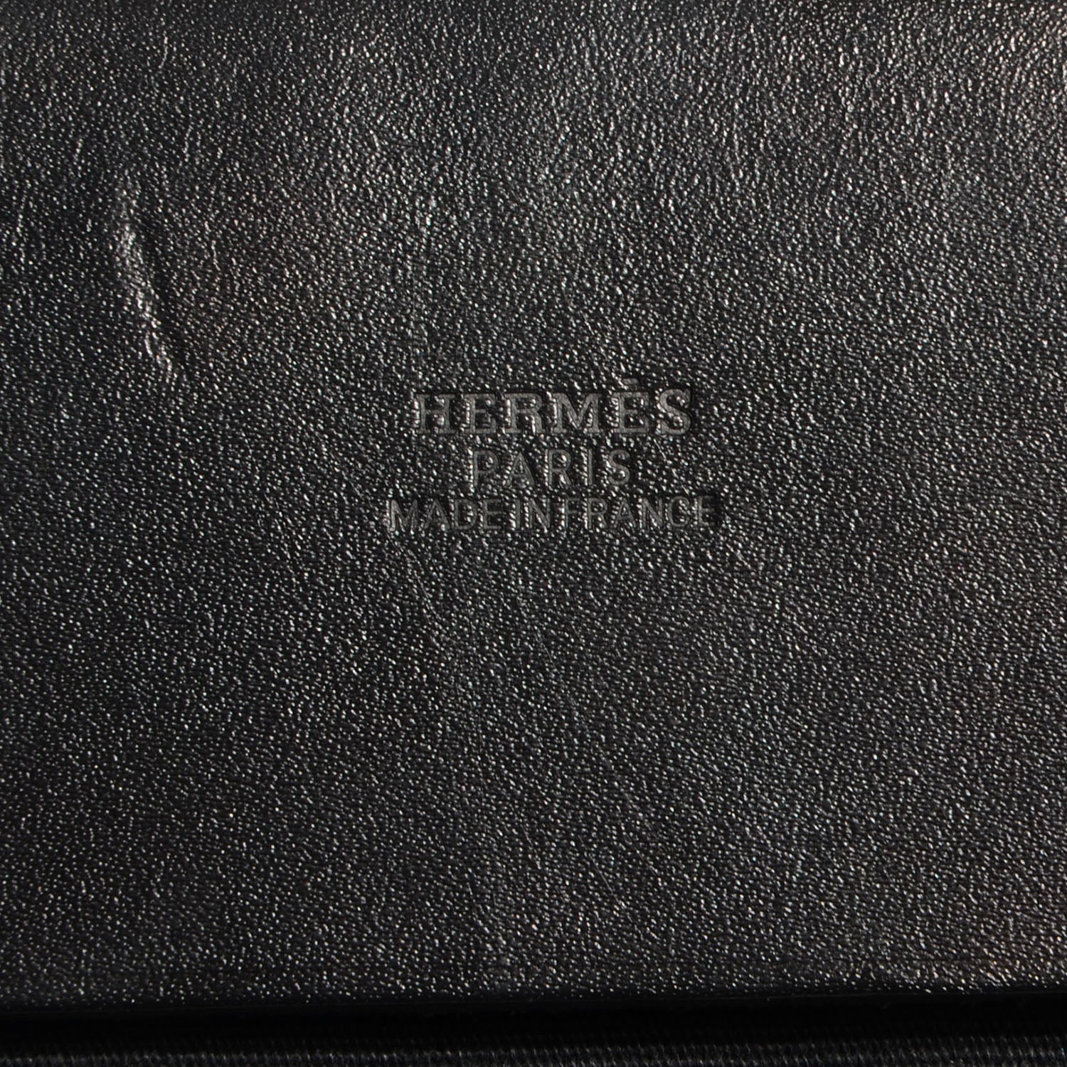 Hermes Toile Herbag MM Bag Black 6 of 7