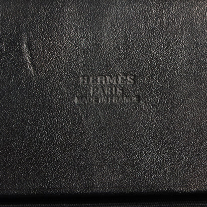 Hermes Toile Herbag MM Bag Black 6 of 7