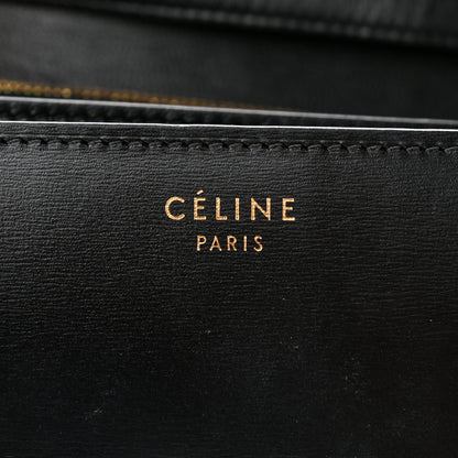 Celine Box Calfskin Medium Classic Box Flap Black 6 of 11