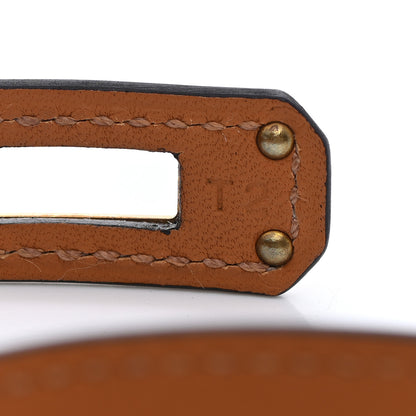 Hermes Swift Kelly Double Tour Bracelet T2 Etain 5 of 6