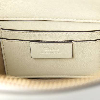 Chloe Calfskin Small Roy Tri-Color Bag Blue 5 of 8
