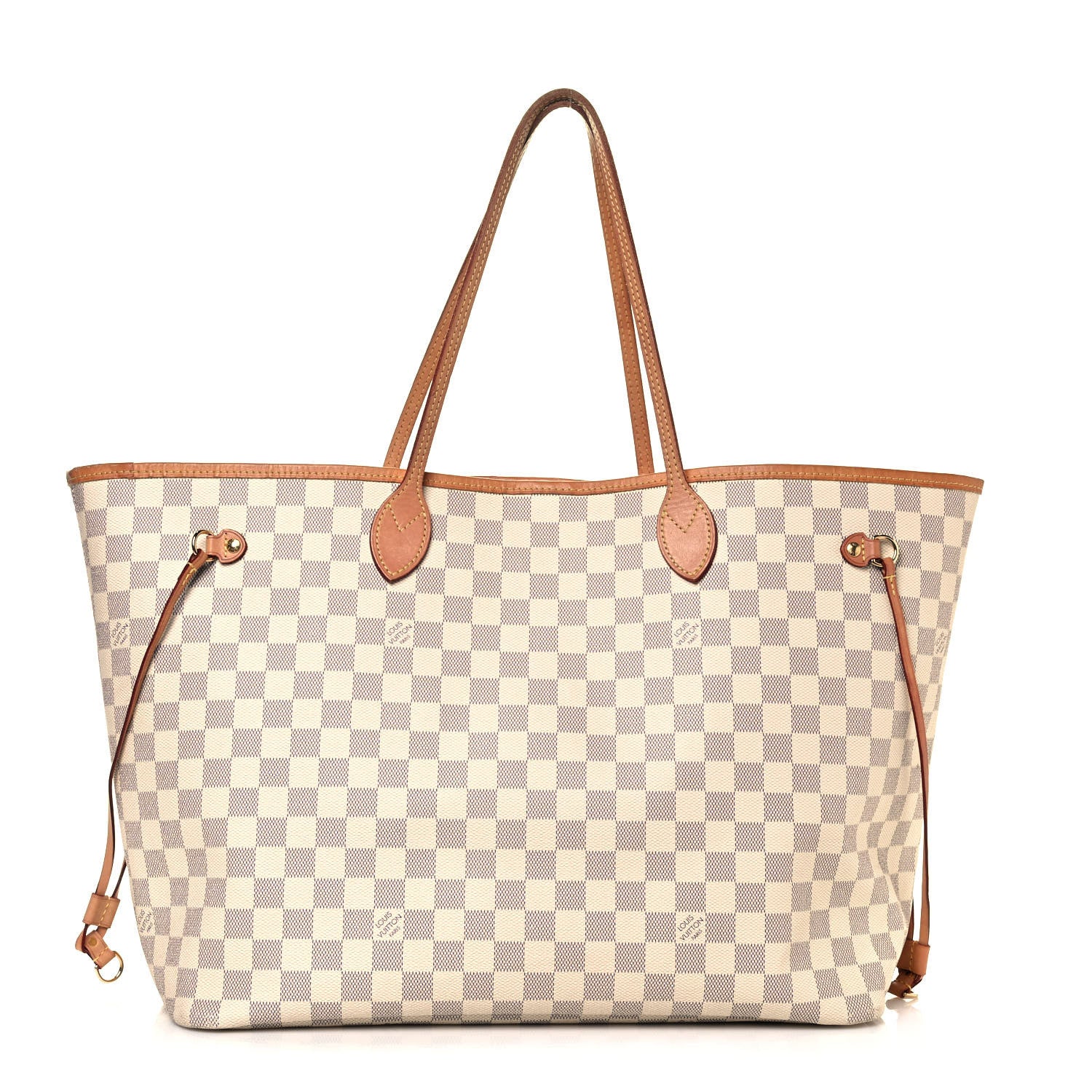 Louis Vuitton Damier Azur Neo Neverfull GM Rose Ballerine 3 of 18