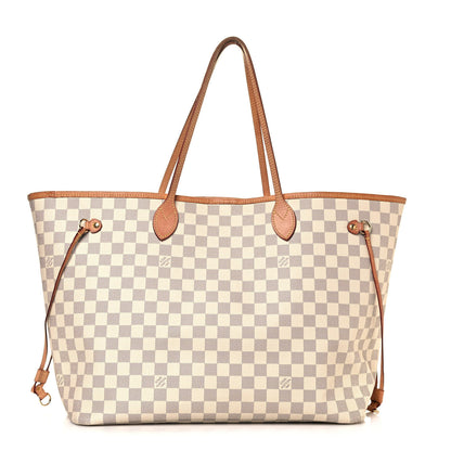 Louis Vuitton Damier Azur Neo Neverfull GM Rose Ballerine 3 of 18