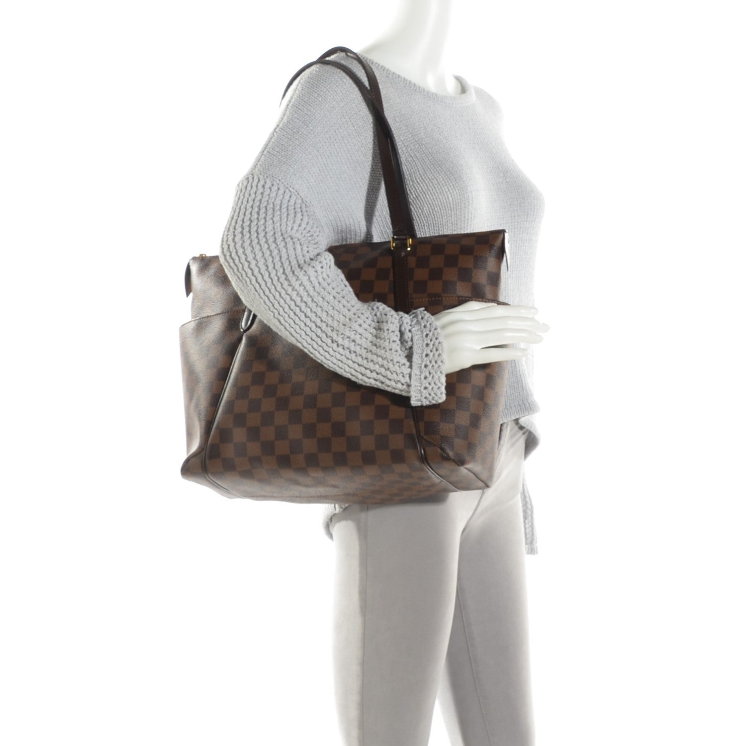 Louis Vuitton Damier Ebene Totally MM 2 of 7