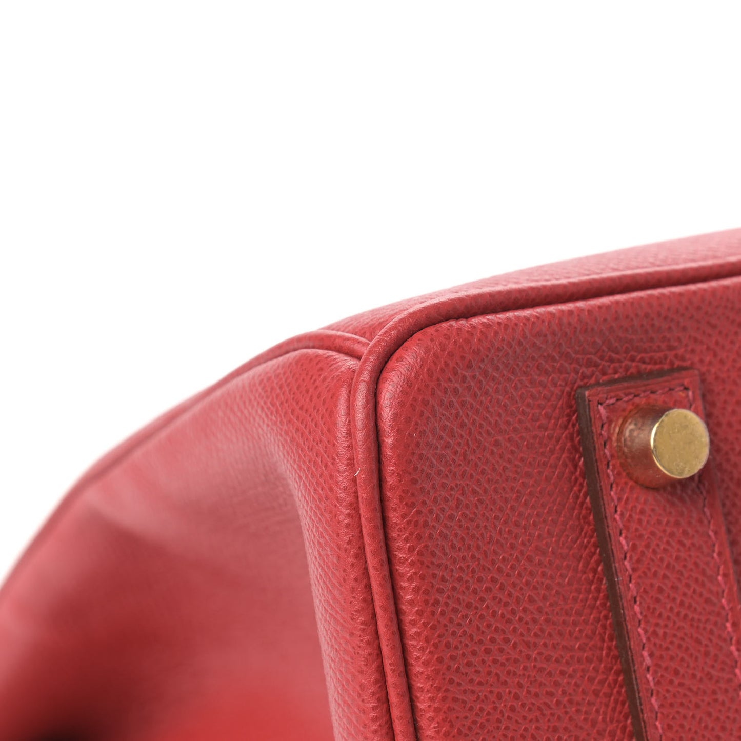 Epsom Birkin 35 Rouge Casaque