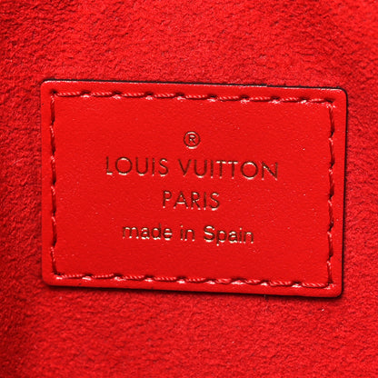 Louis Vuitton Denim Monogram Patchwork City Pouch Blue Rouge 6 of 6