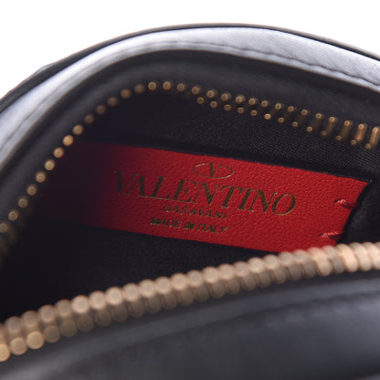 Valentino Garavani Calfskin VLogo Round Crossbody Bag Black 6 of 10